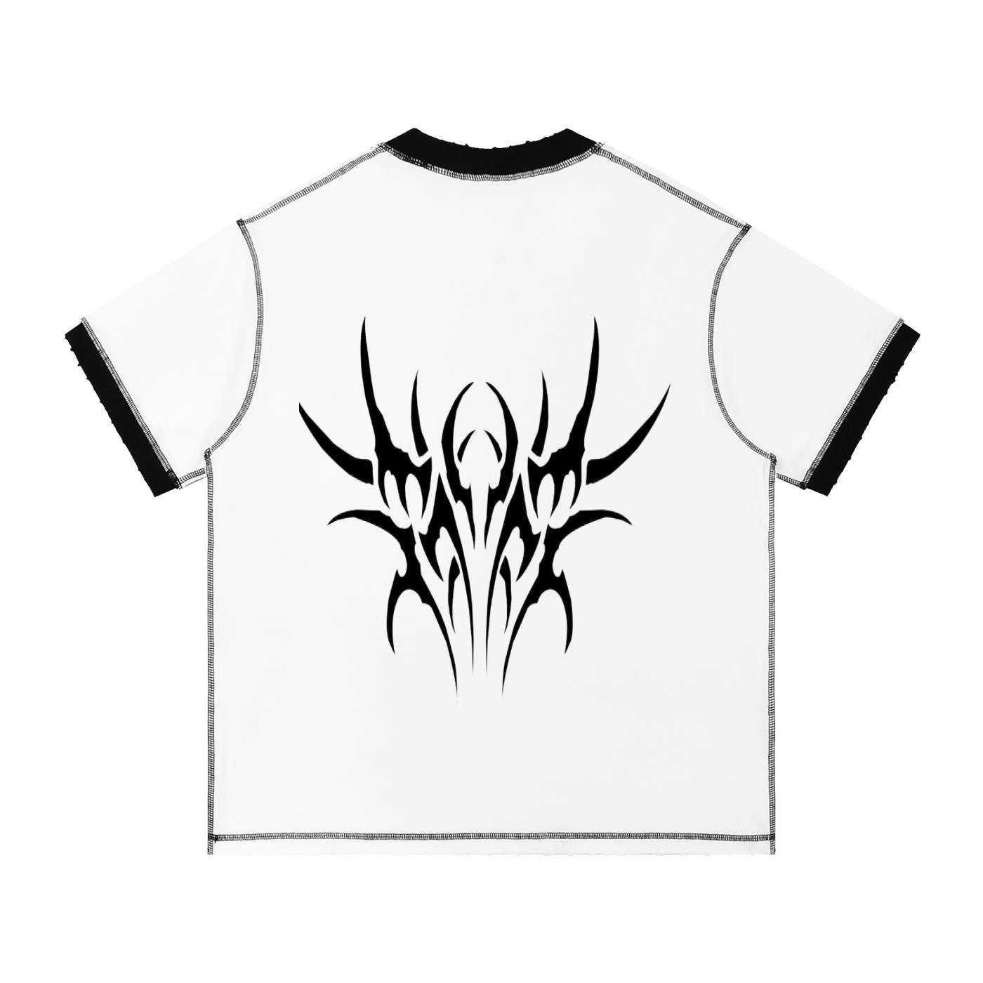 Contrast-Stitched Cotton T-Shirt
